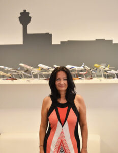 Ιωάννα Παπαδοπούλου, Διευθύντρια Επικοινωνίας και Μάρκετινγκ του Διεθνούς Αερολιμένα Αθηνών